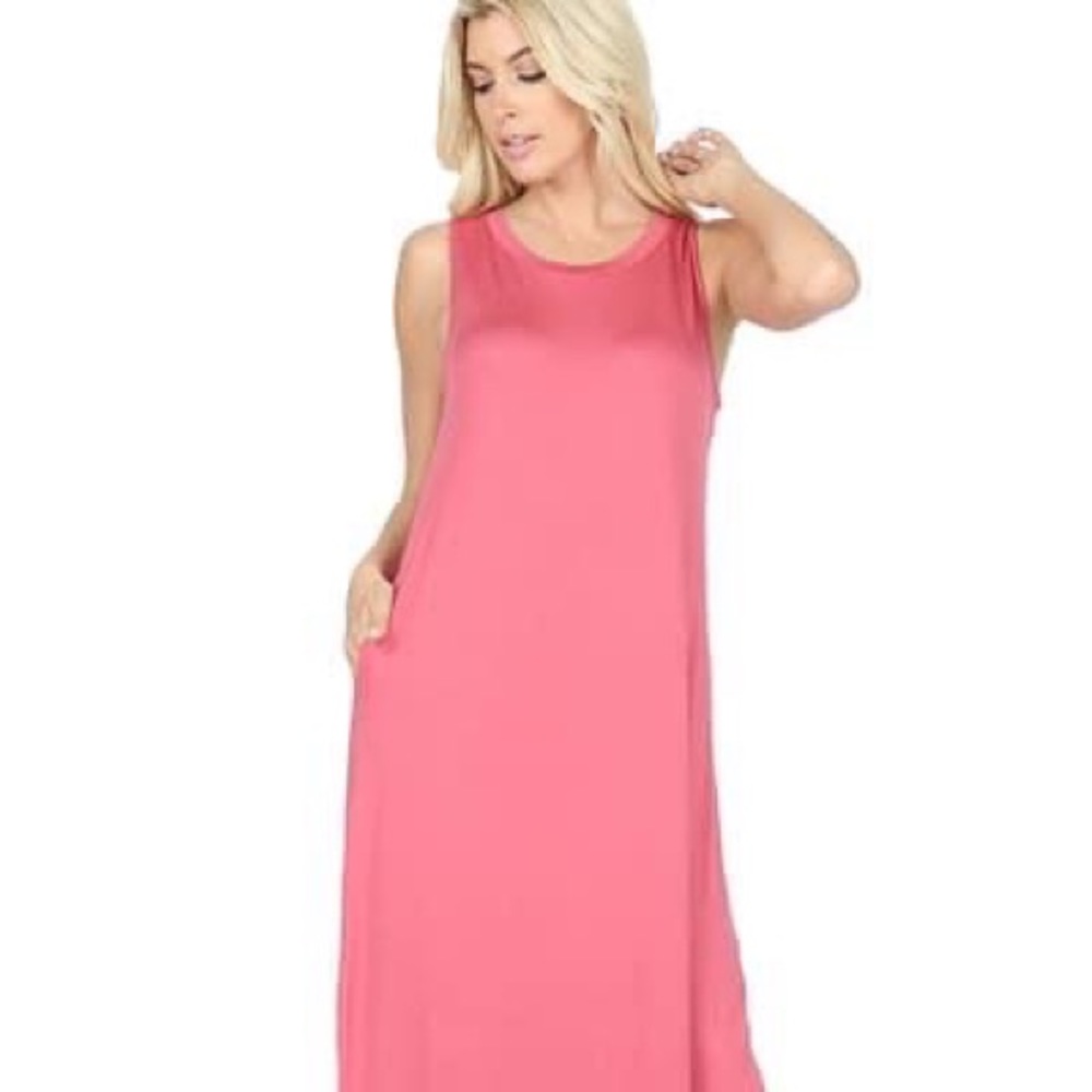 Brand new sleeveless maxi dress.